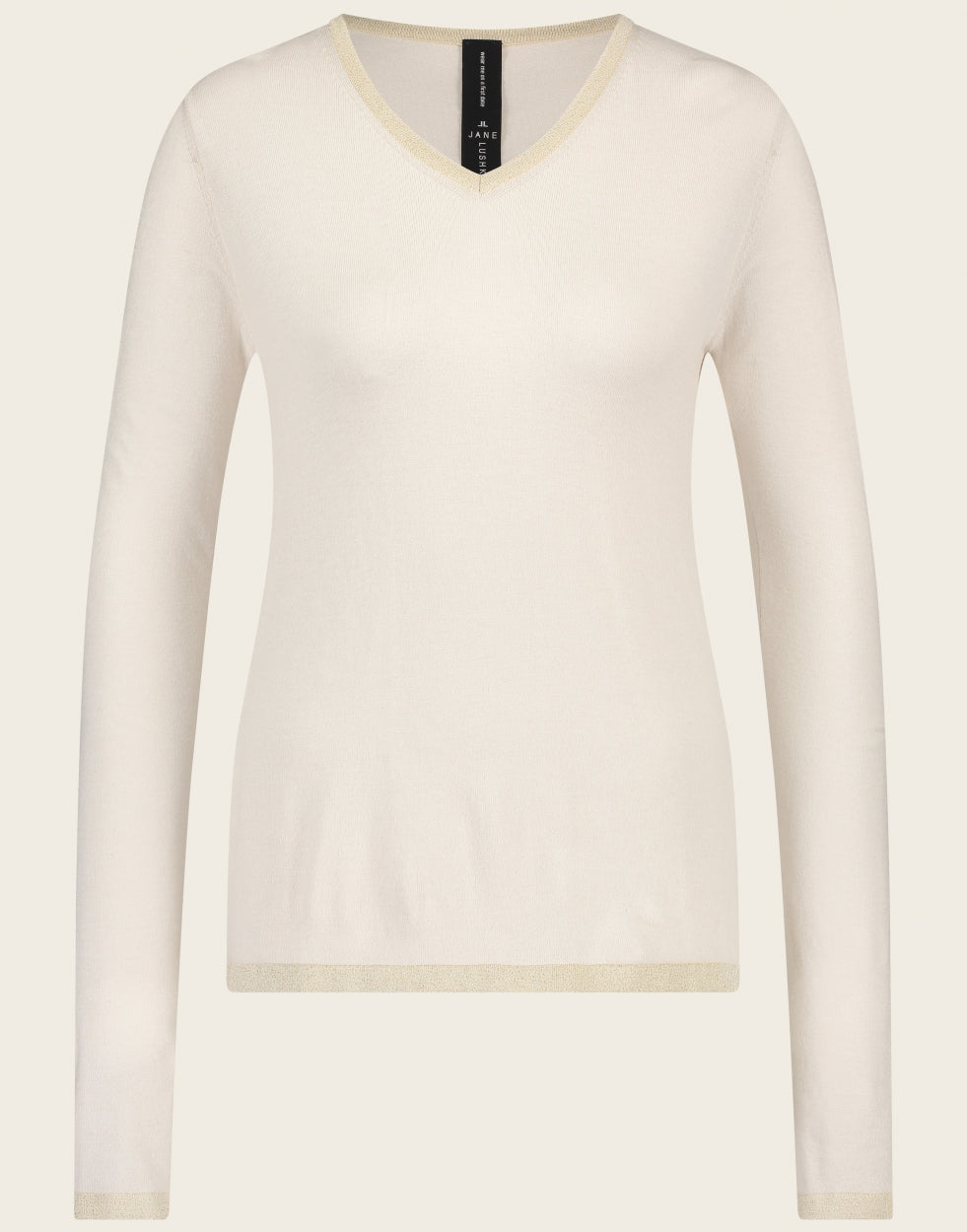 Pullover Arrow Lux | Ecru
