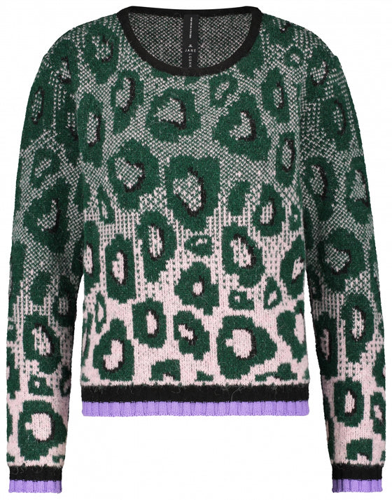 Pullover | Multi green