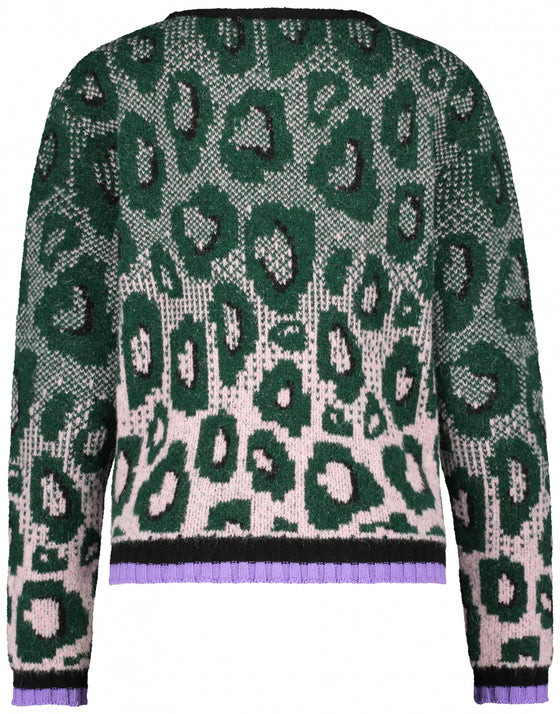 Pullover | Multi green