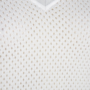 Elyse Perforated Sweater | Off White