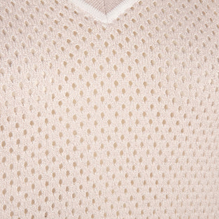 Elyse Perforated Sweater | Rose