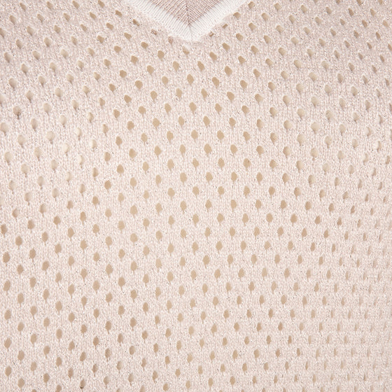 Elyse Perforated Sweater | Rose