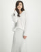 Ricki Plisse Skirt | Off White