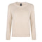 Claire Crew Neck Pullover | Ecru