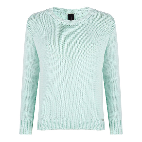 Claire Crew Neck Pullover | Aloe