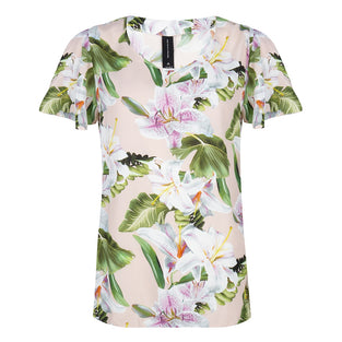 Flora Top Floral | Rose