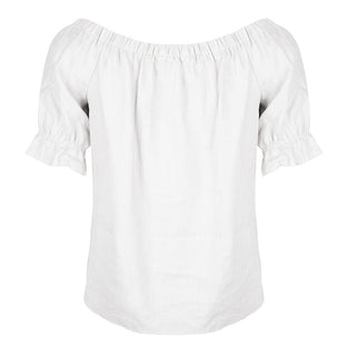 Nicole Knotted Top | White