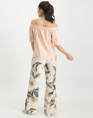 Nicole Knotted Top | Rose