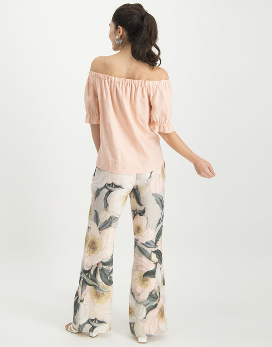 Nicole Knotted Top | Rose
