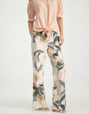 Nicole Knotted Top | Rose