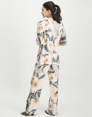 Celeste Open Blazer Peony | Rose