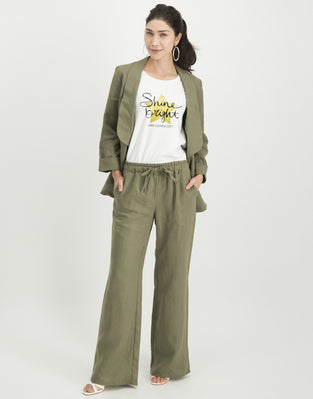 Celeste Open Blazer Army | Army