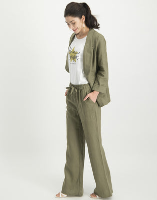 Celeste Open Blazer Army | Army