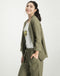Celeste Open Blazer Army | Army