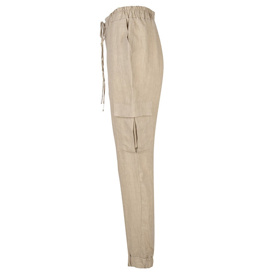 Georgie Cargo Pants | Ecru