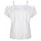 Florence Cold Shoulder Top | White