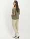 Florence Cold Shoulder Top | Army