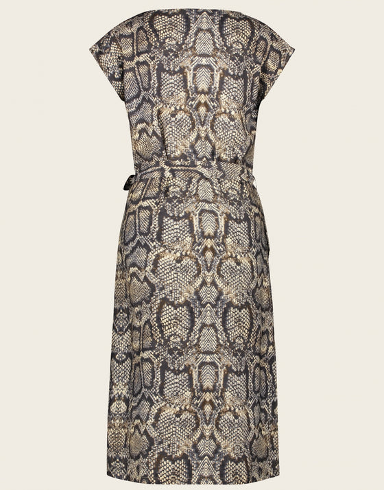 Dress Eva | Brown snake