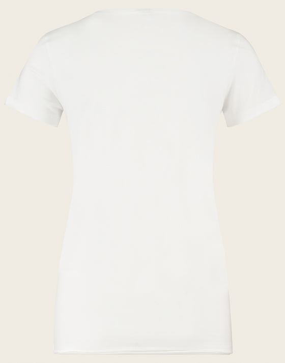 T shirt | White