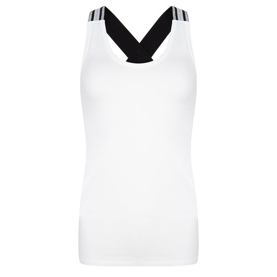 Jill Crossed Top | White