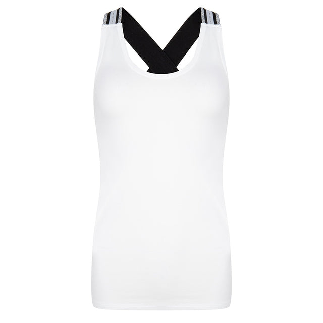 Jill Crossed Top | White