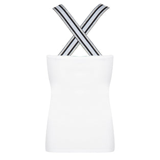 Jill Crossed Top | White