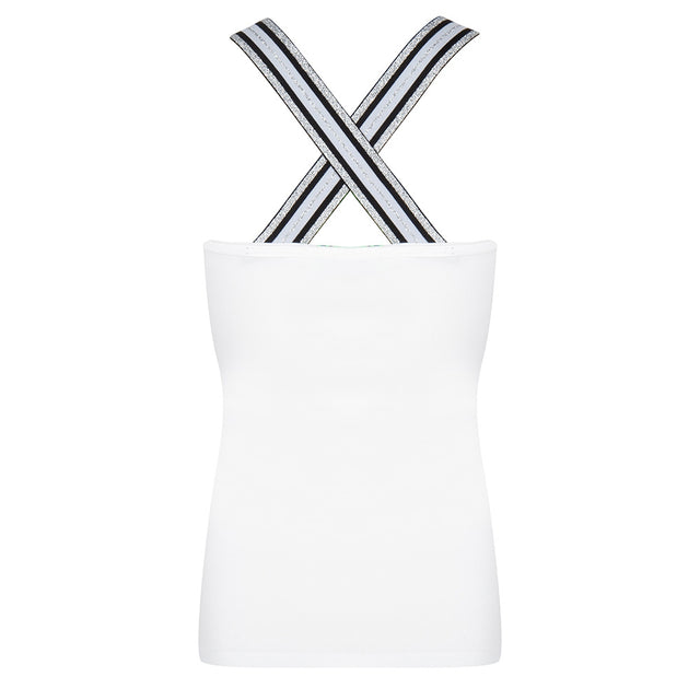 Jill Crossed Top | White