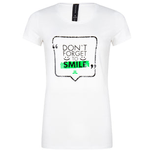 Frankie Smile T-shirt | White