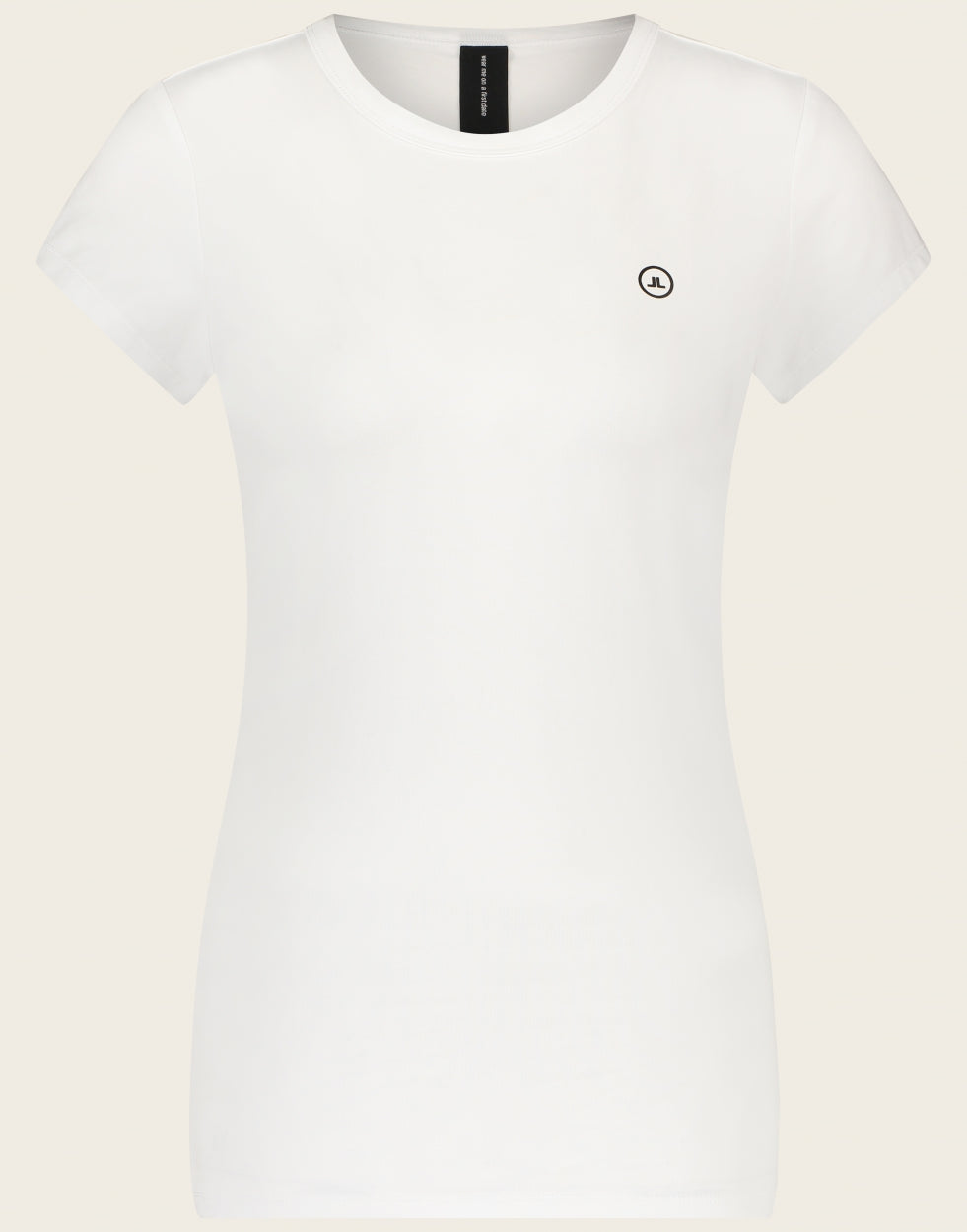 Organic T-shirt logo | White