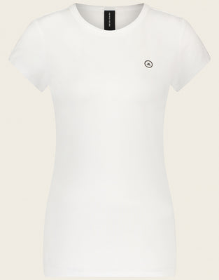 Organic T-shirt logo | White