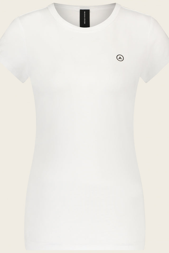 Organic T-shirt logo | White