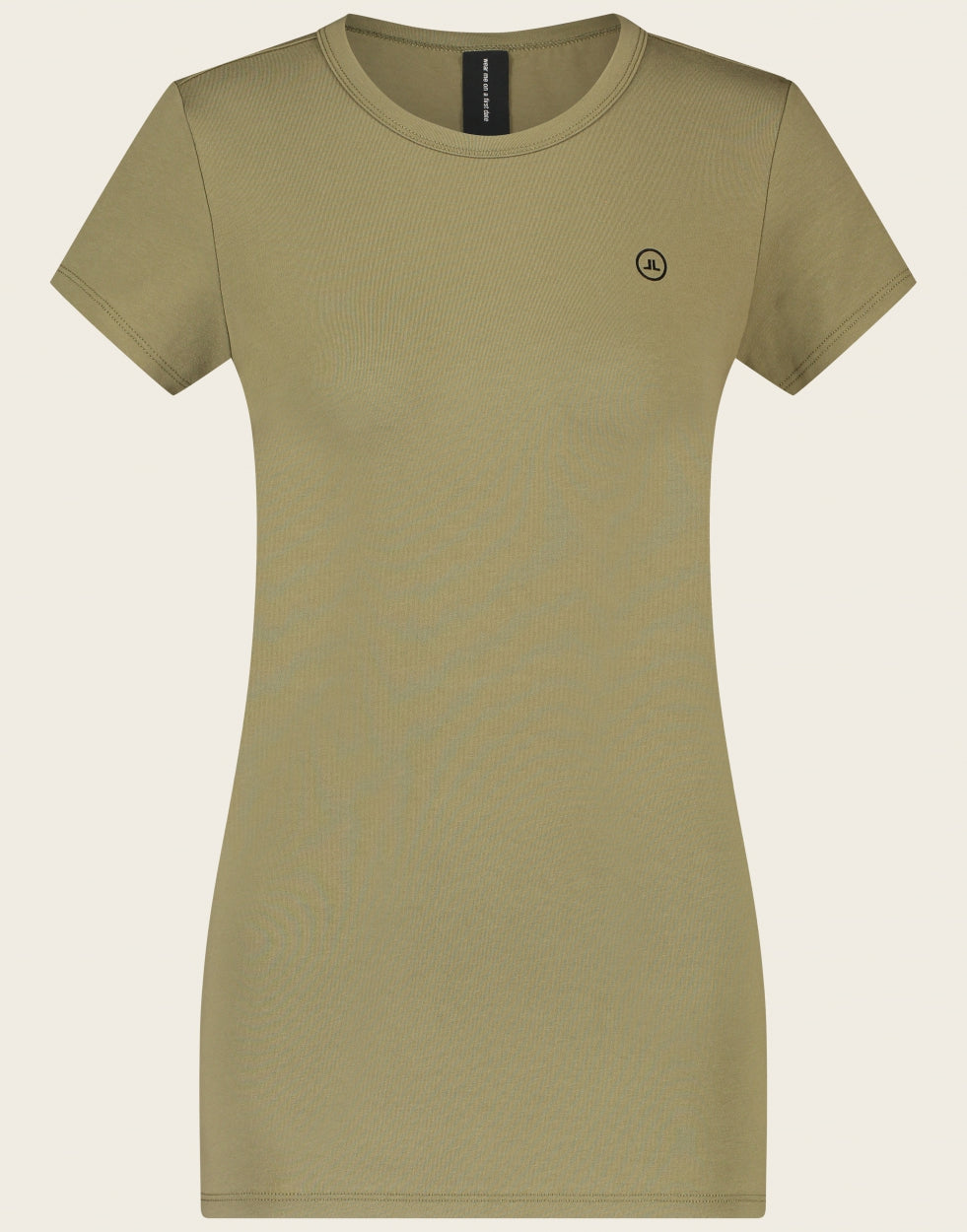 Organic T-shirt logo | Old green