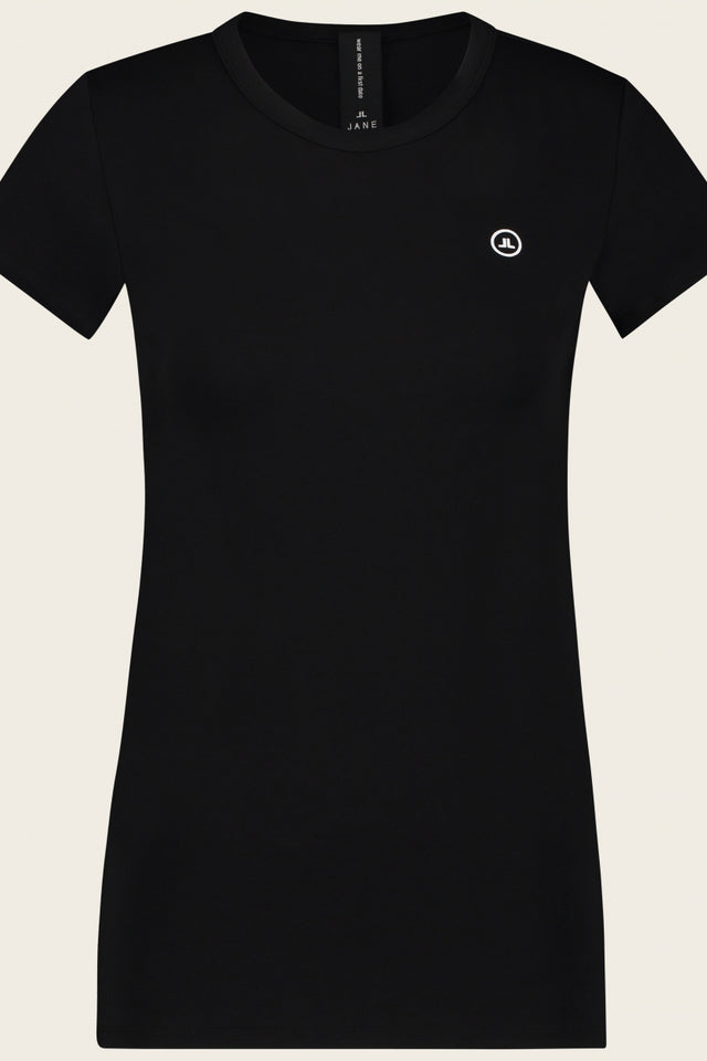 Organic T-shirt logo | Black
