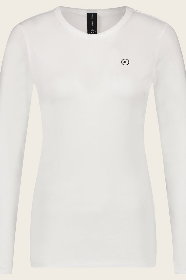 Organic T-Shirt long sleeve | White
