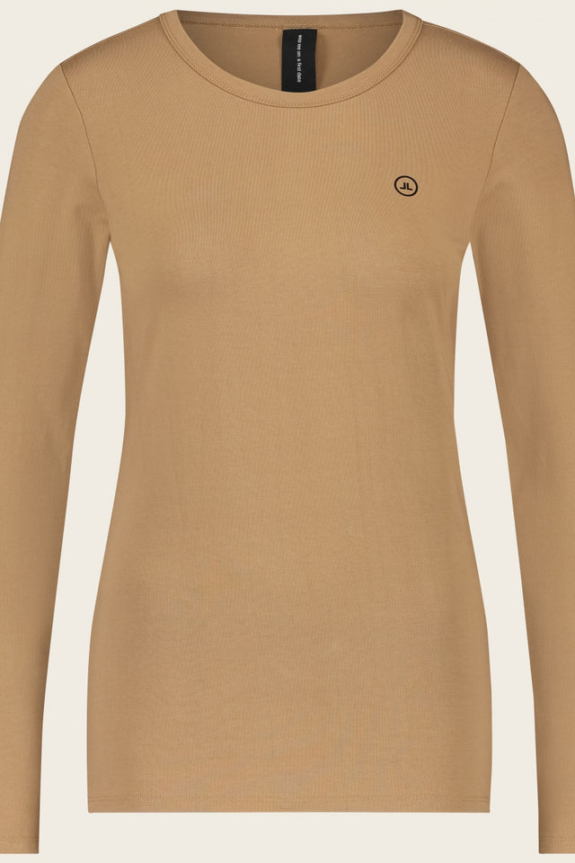 Organic T-Shirt long sleeve | Old copper