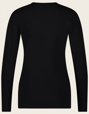 Organic T-Shirt long sleeve | Black