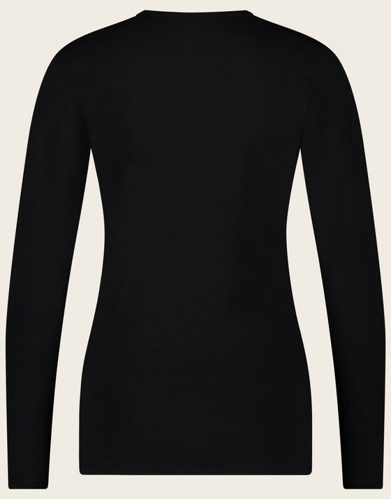 Organic T-Shirt long sleeve | Black