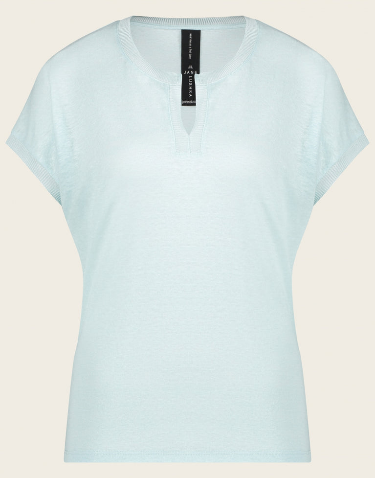 T shirt linen | Blue ocean