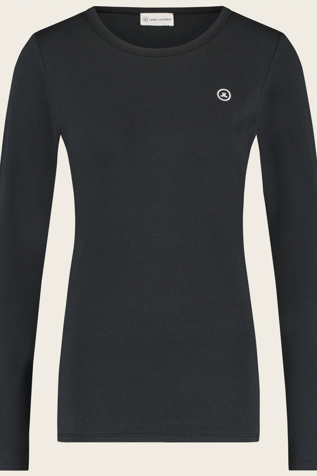 Organic T-Shirt long sleeve | Old black