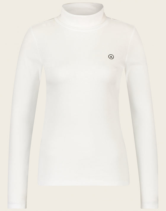 Organic slim top | White