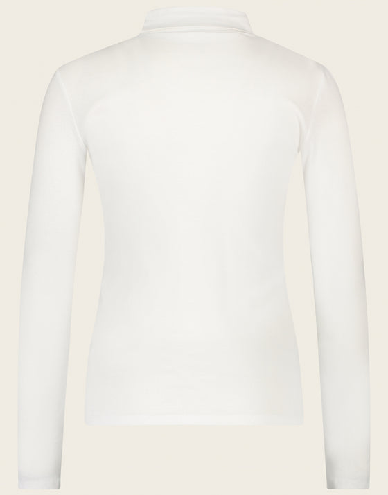 Organic slim top | White