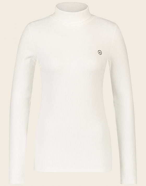 Organic rips top | White