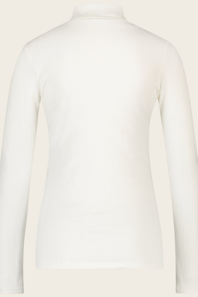 Organic rips top | White