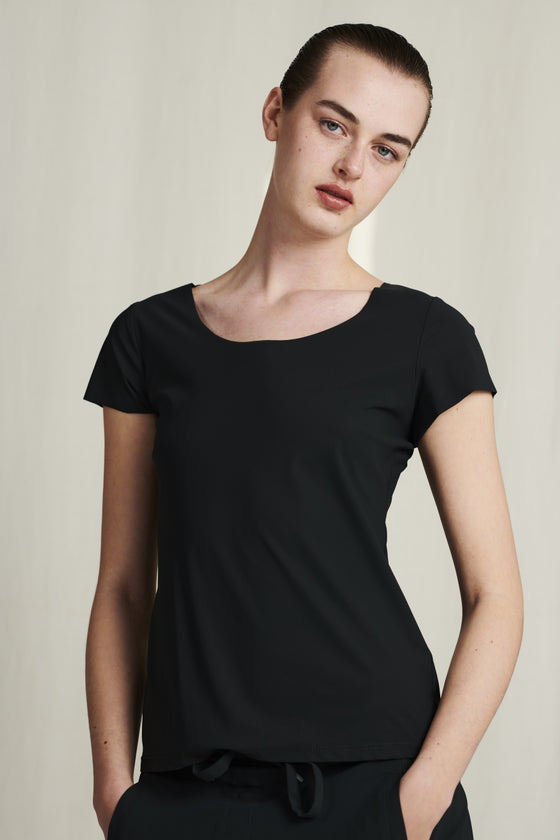 T shirt Sara easy wear | Black