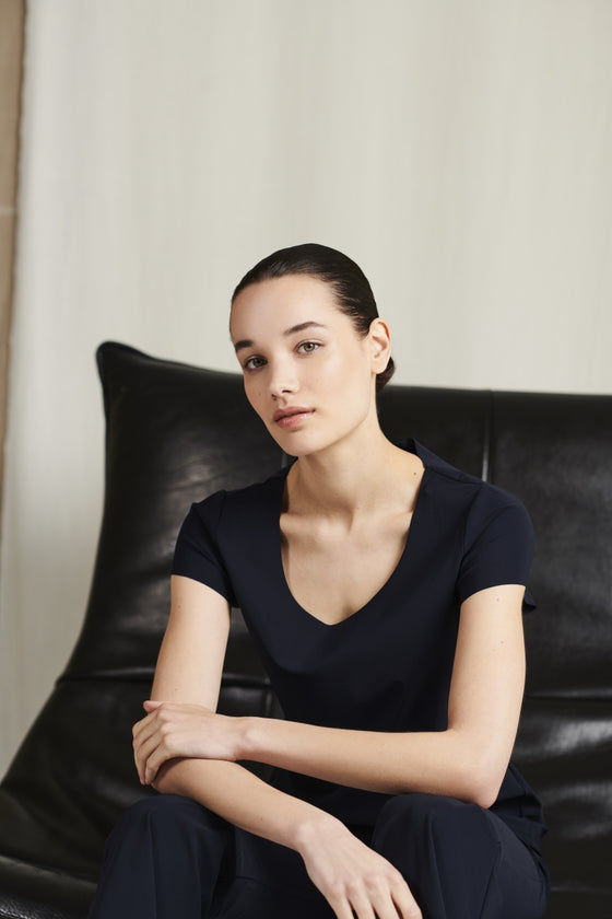 T shirt Sara easy wear | Blue