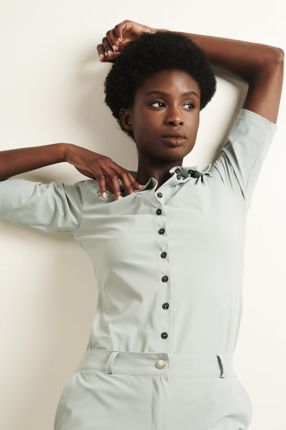 Blouse Kikkie | Aqua