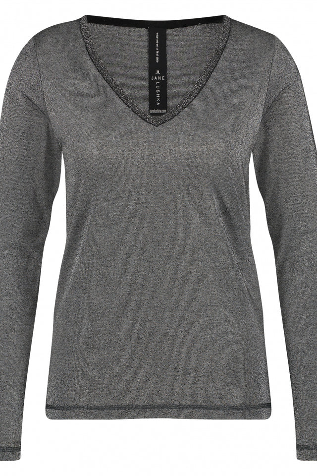 Grace V-Neck | Black