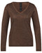 Grace V-Neck | Brown