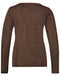 Grace V-Neck | Brown