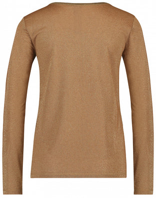 Grace V-Neck | Cognac